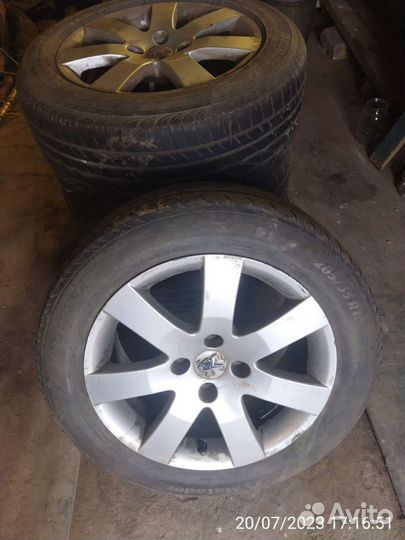 Диски на peugeot вместе с резиной