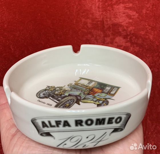 Кузнецовский фарфор «Ретро пепельница»