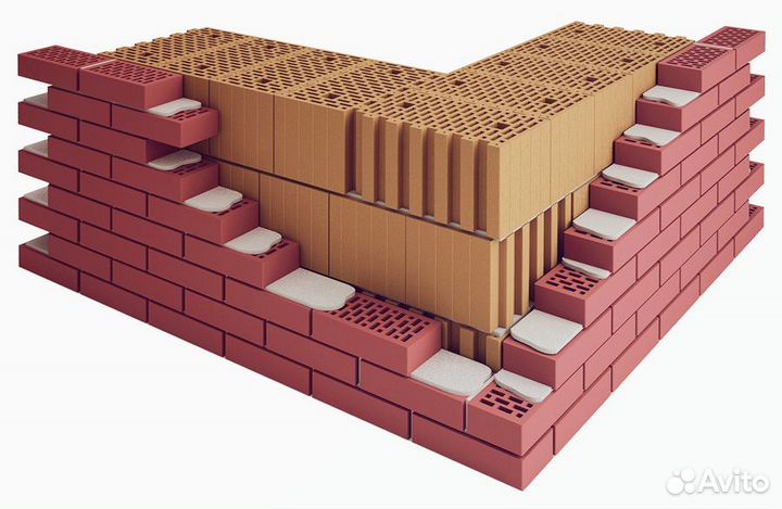 Керамический блок 44 kerakam