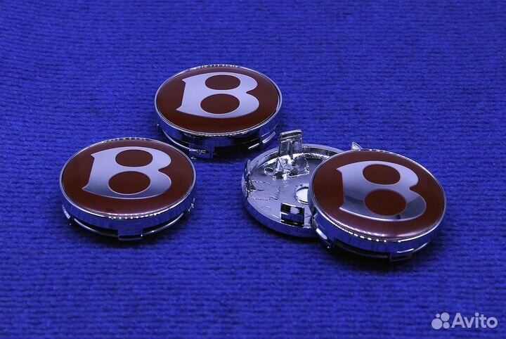 Комплект колпачков неоригинального диска Bentley