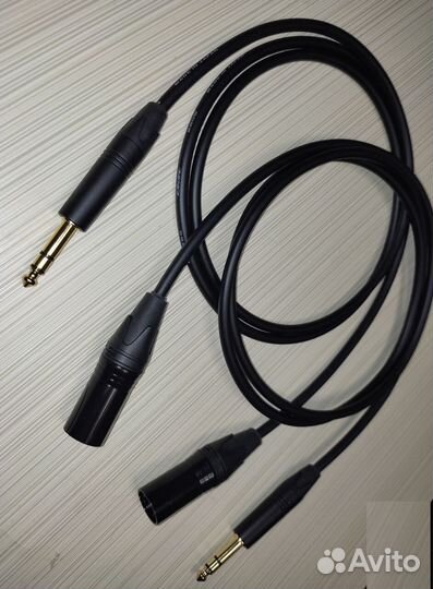 Балансная коммутация активных Студийных мониторов