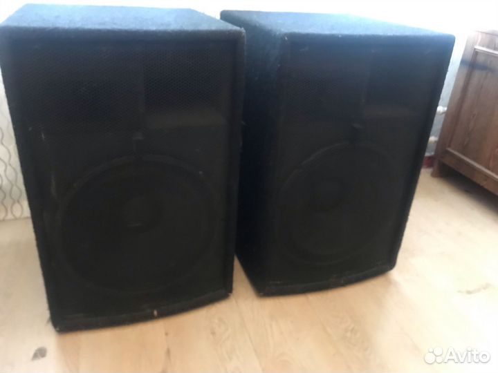 Концертные колонки delta- 15 за пару