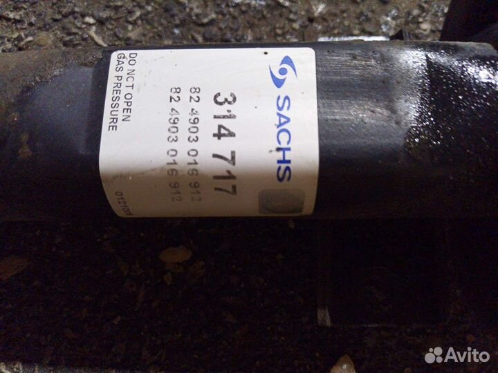Стойка амортизатора skoda rapid и polo