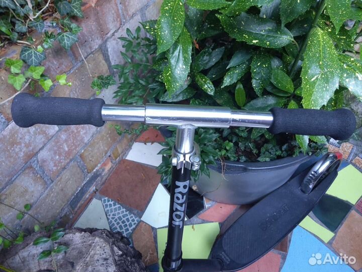 Самокат взрослый с большими колесами