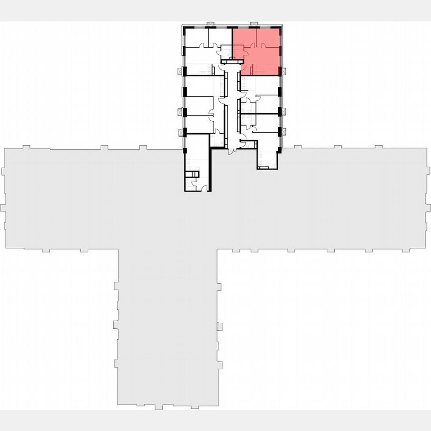 2-к. апартаменты, 52,6 м², 12/30 эт.