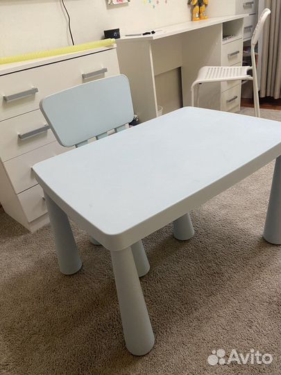 Детский стол IKEA mammut