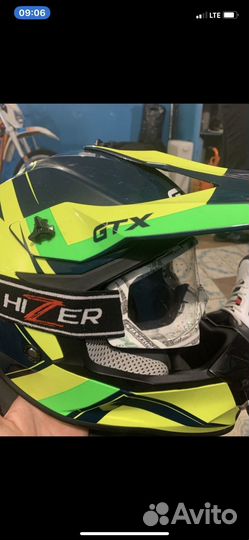 Мотошлем gtx размер L