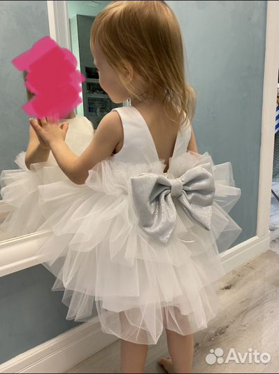 Платье для девочки 92