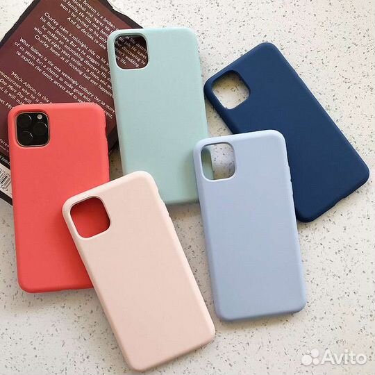 Чехлы silicone case без лого для iPhone Оптом