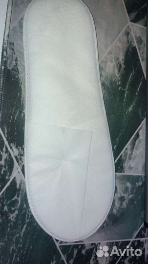 Тапочки одноразовые закрытый мыс