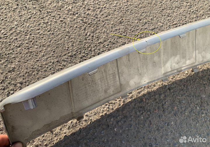 Накладка переднего бампера, нижняя Grand Vitara