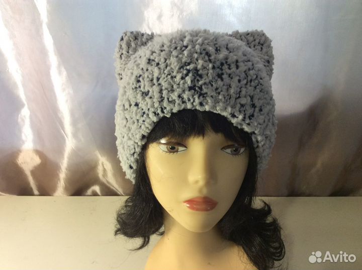 Очаровательная киса из микрофибры, р 55-57, арт263