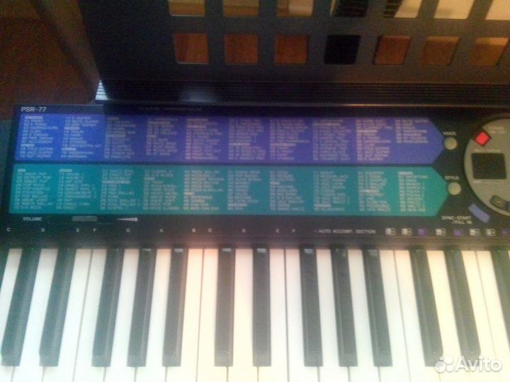 Синтезатор Yamaha PSR-77