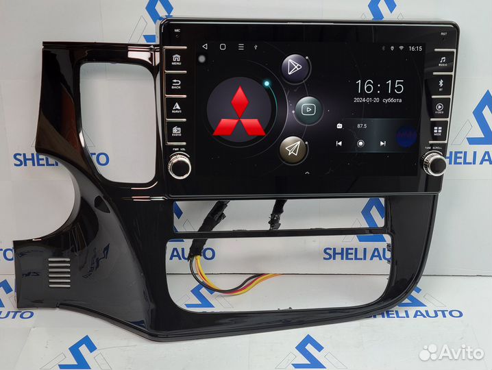 Магнитола K3GT Outlander 3 2012-2018 8 ядер 4/32