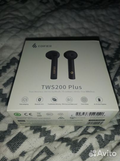 Edifier наушники tws 200 plus