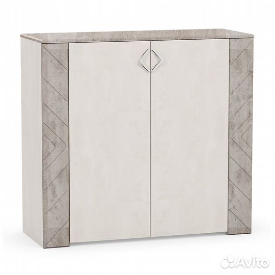 Комод Амели 13.107 (mobi), шелковый камень/бетон чикаго беж