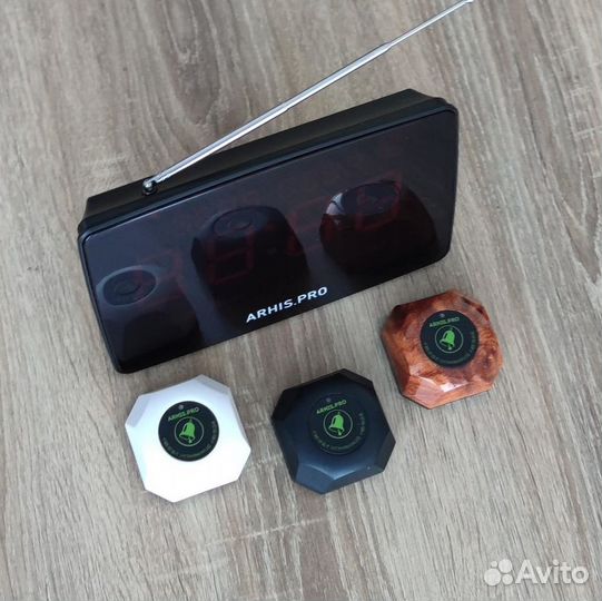 Кнопки вызова официанта модель Бургер и табло