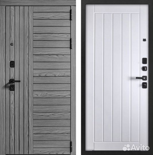 Стальная входная дверь в квартиру с шумоизоляцией