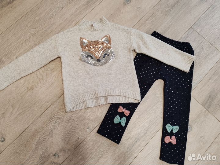 Детские вещи пакетом на девочку 98 104