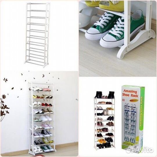 Стойка для обуви 30 пар