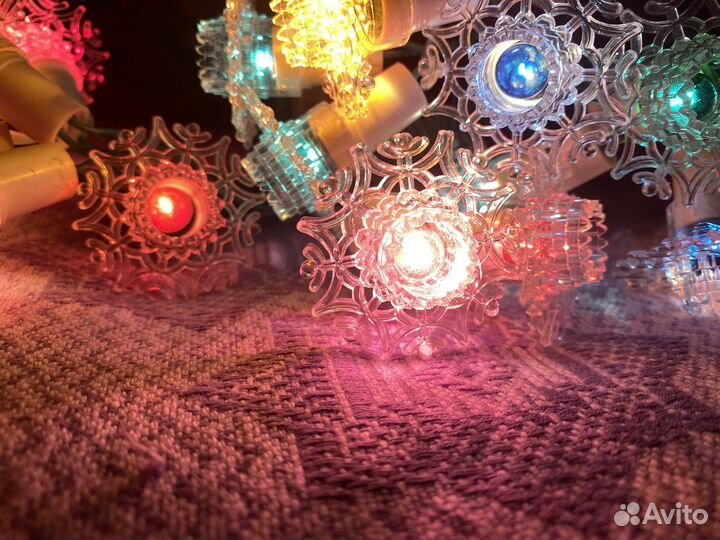 Елочная гирлянда СССР