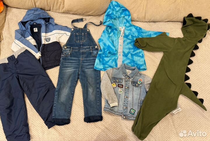 Пакет вещей на мальчика 104-110
