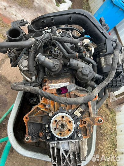 Двигатель volkswagen golf 6 1.4 tsi caxa