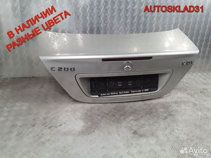 Крышка багажника Mercedes Benz W203 A2037500675