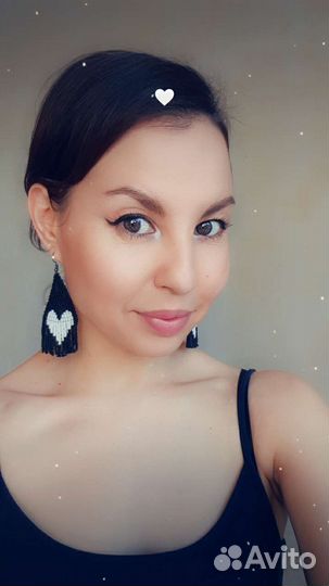 Серьги из бисера