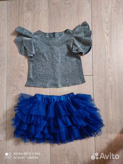 Костюмчик нарядный для девочки 86-92-98р
