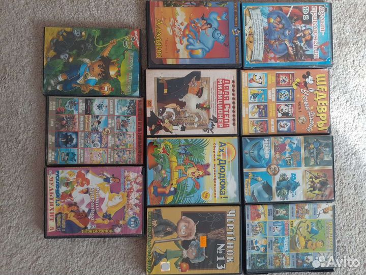 Мультфильмы dvd