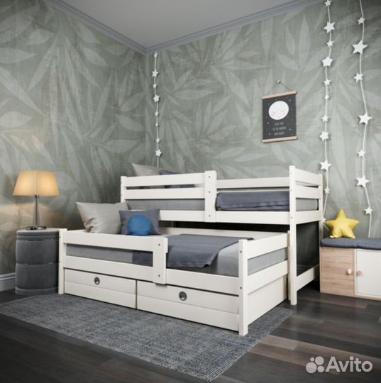 Двухъярусная кровать в детскую