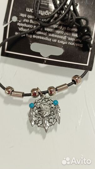 Сет: ремень и ожерелье Италия новый