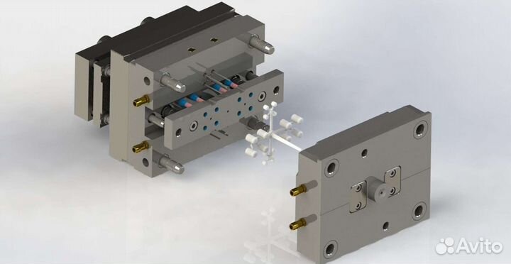 Конструктор Пресс-форм, 3d моделирование, литьё