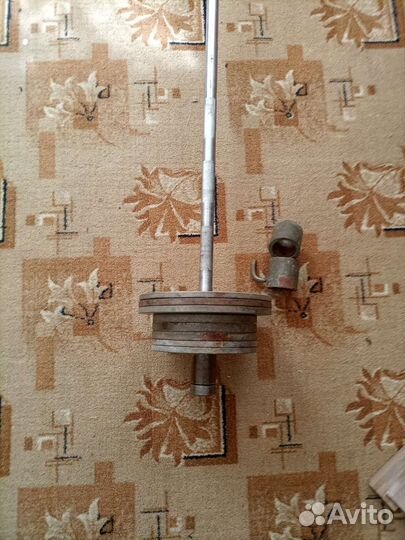 Штанга диски блины гриф