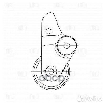 Ролик грм натяж. для ам VW Tuareg (02) 4.2 (CM