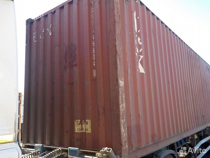 Контейнер 40 футов высокий б/у tghu7468048