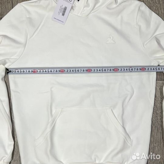 Толстовка Худи Le Coq Sportif Hoody 2021523 White