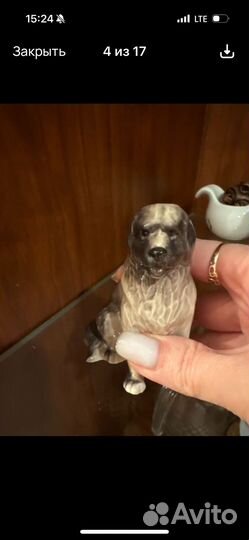 Фарфоровая собака