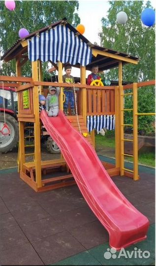 Детская площадка с гарантией 12 месяцев