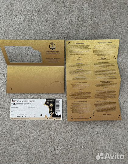 Билет чм по футболу 2018