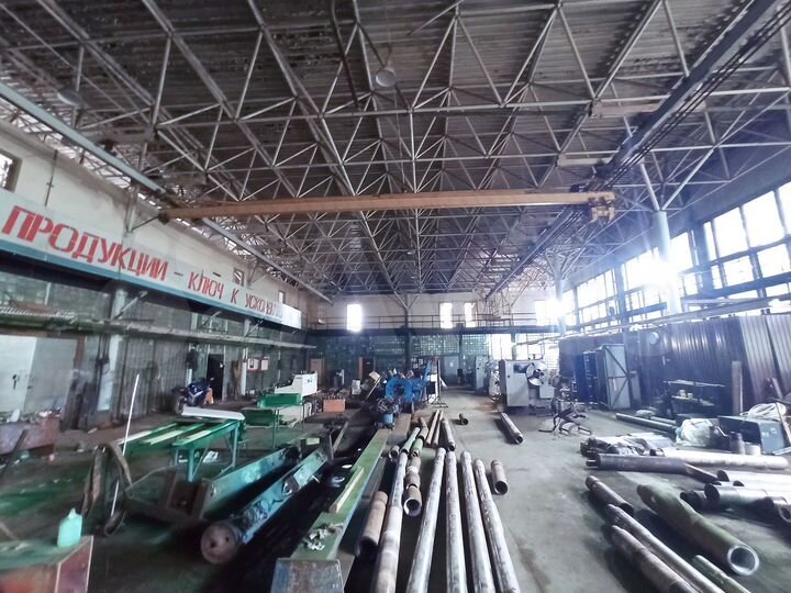 Отапливаемое производственное с к/балкой, 1290 м²