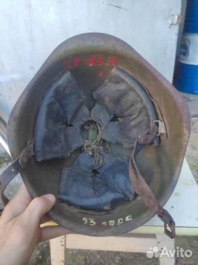 Стальной шлем каска сш 40