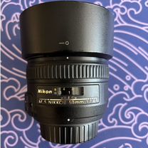 Объектив nikon 50mm f 1.4g af s nikkor с фильтром