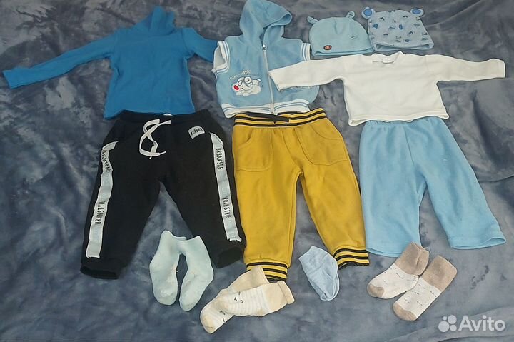 Вещи пакетом много