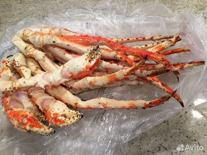 Краб камчатский, морепродукты