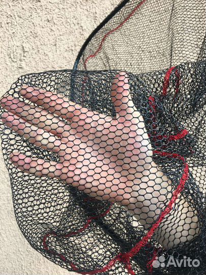 Подсак телескоп складной прорезиненная сетка