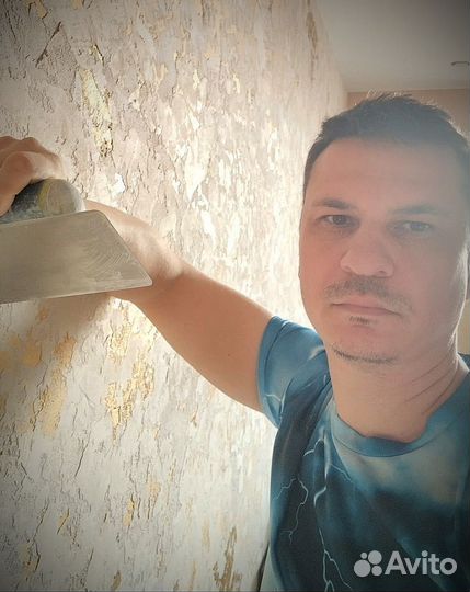 Декоративная штукатурка, шпаклевка