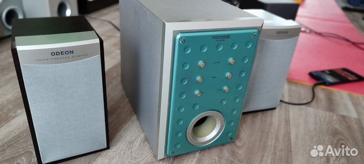 Компьютерные колонки 2.1