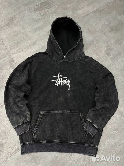 Худи Stussy оранжевый